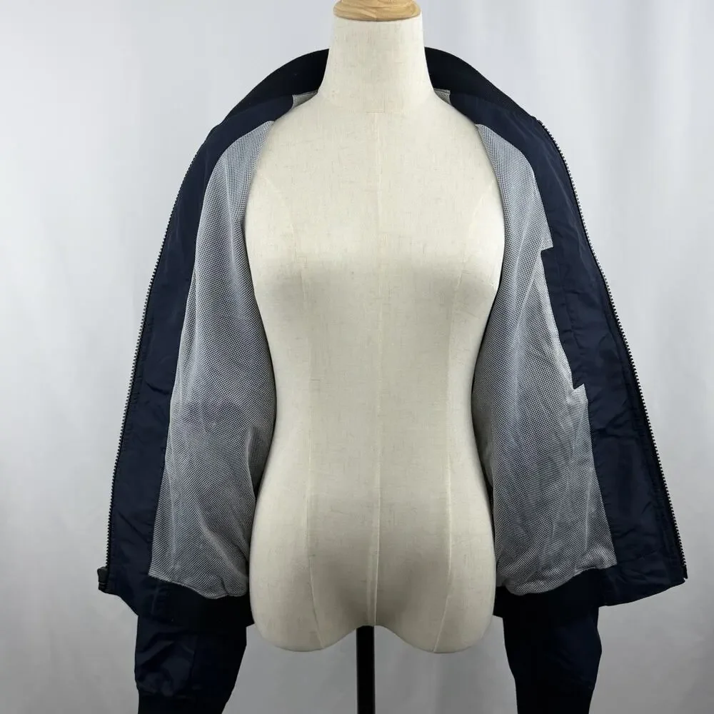 Lucky Brand Men’s Lightweight‎ Bomber Jacket Navy Mesh Lined Size Medium